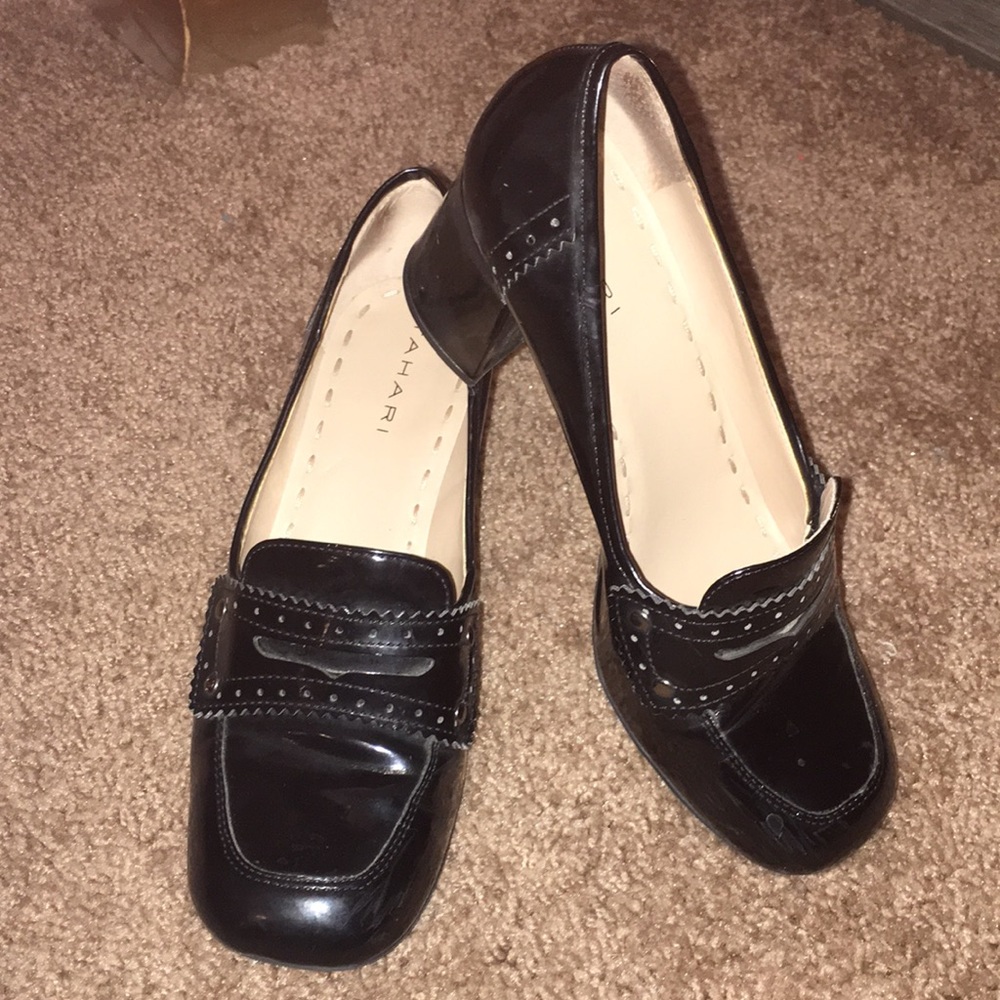 Black Penny Loafers